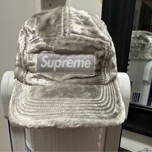Supreme Velvet Silver Hat